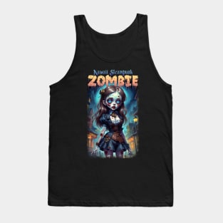 Kawaii Steampunk Zombie 02 Tank Top